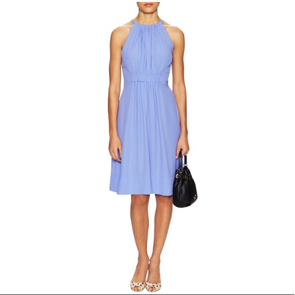kate spade Dresses & Skirts - Kate Spade Pale Aster periwinkle crepe dress kate spade Dresses & Skirts - Kate Spade Pale Aster periwinkle crepe dress